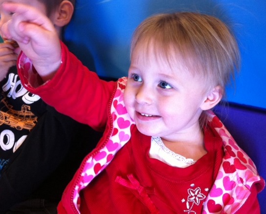 Great-Niece Kylii Came to Visit