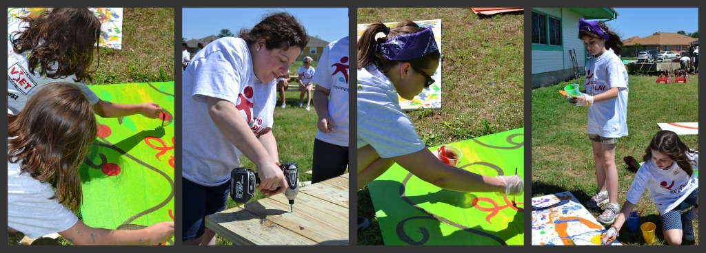 Let's Play, Custom Built Picnic Tables, KaBOOM