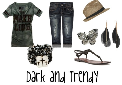 My Dark and Trendy Summer Style