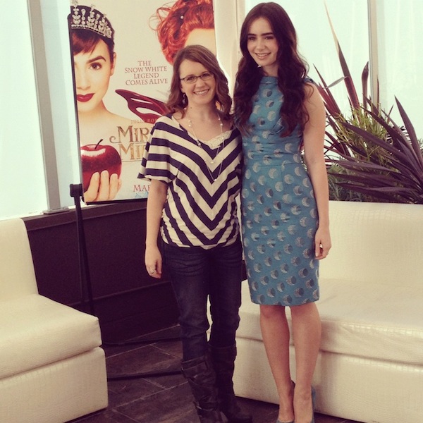 Press Junket with Lily Collins – Wordless Wednesday