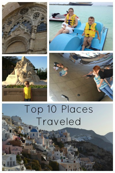 Top 10 Places Traveled In 2012