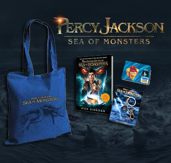 Percy Jackson: Sea of Monsters Prize Pack Giveaway