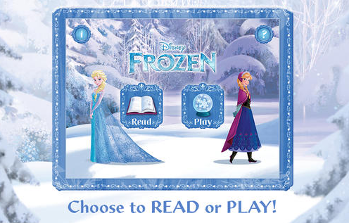 Disney's Frozen iPad App