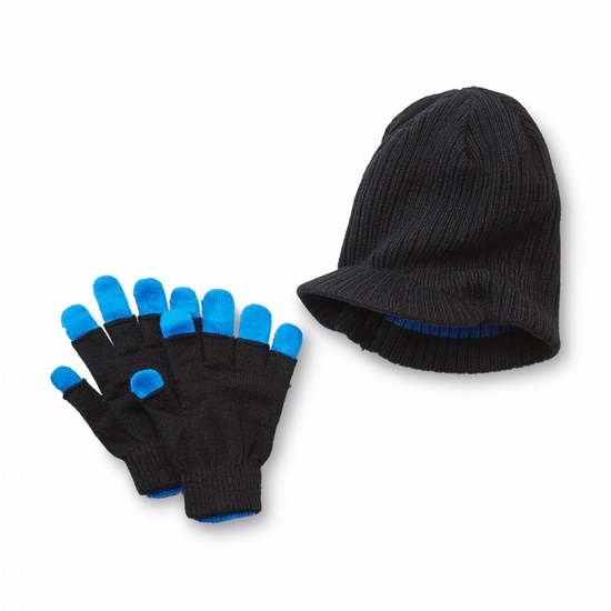 hat and gloves