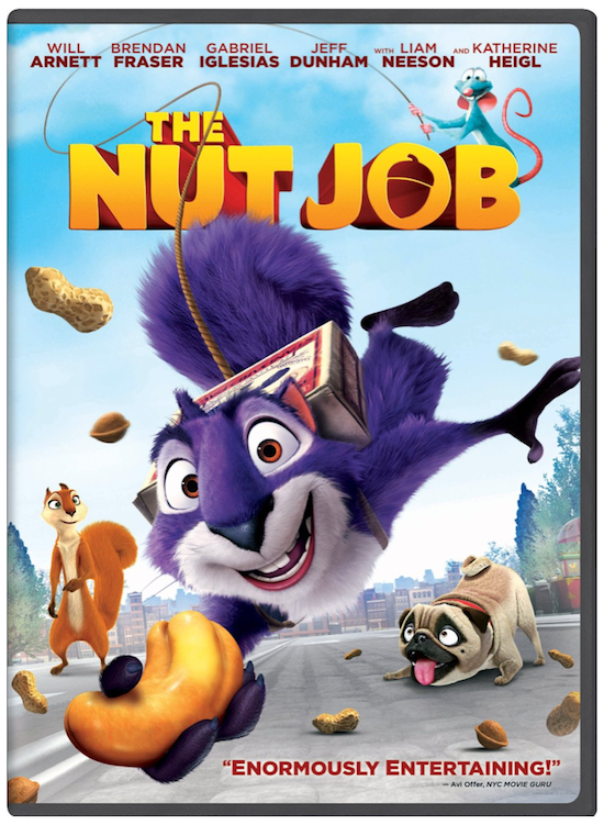 The Nut Job Releases on DVD today – plus #giveaway
