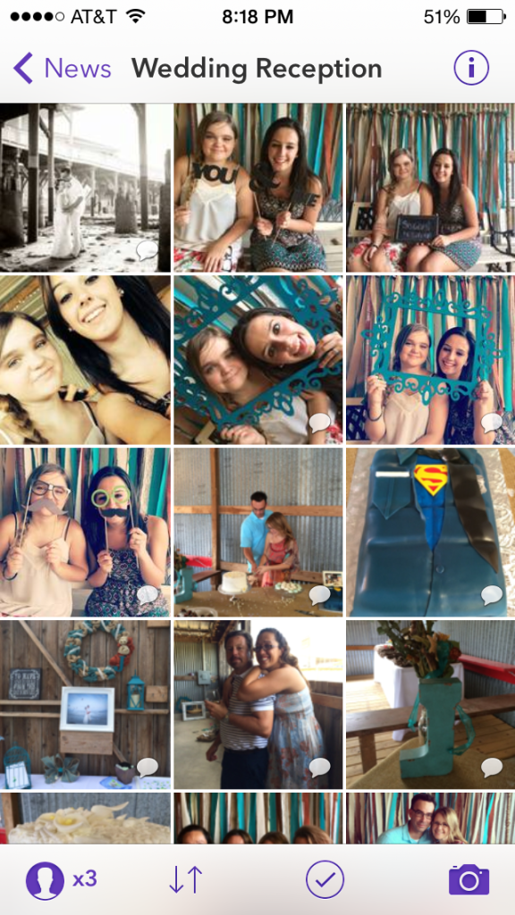 Seahorse App Scene - Photo Album