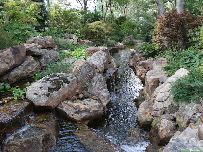 Water Fall at Dallas Arboretum