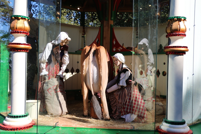 Eight Maids a Milking Exhibit