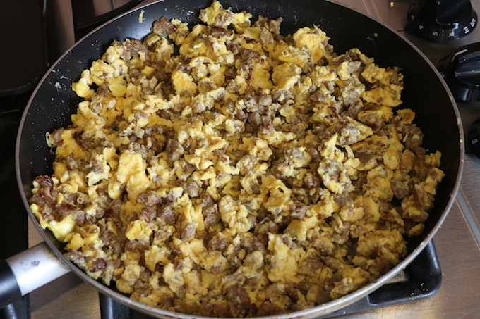 goldrich eggs and sausage