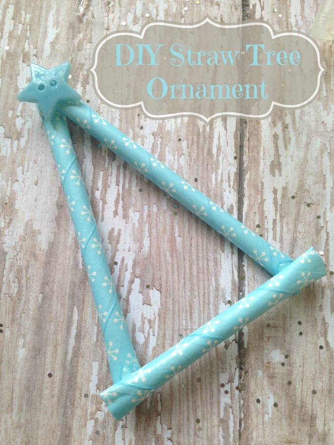 Straw Tree Ornament