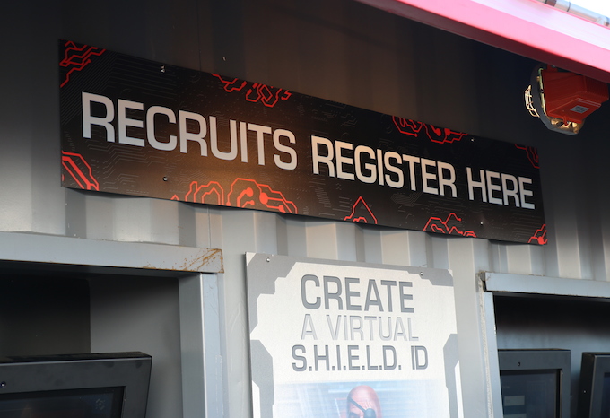 Recruits register for SHIELD