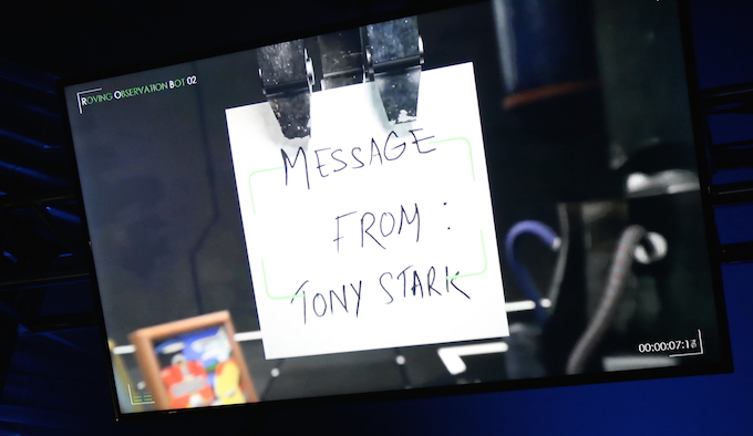 Message from Tony Stark