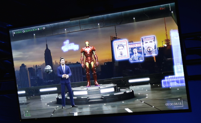 Tony Stark as Iron Man