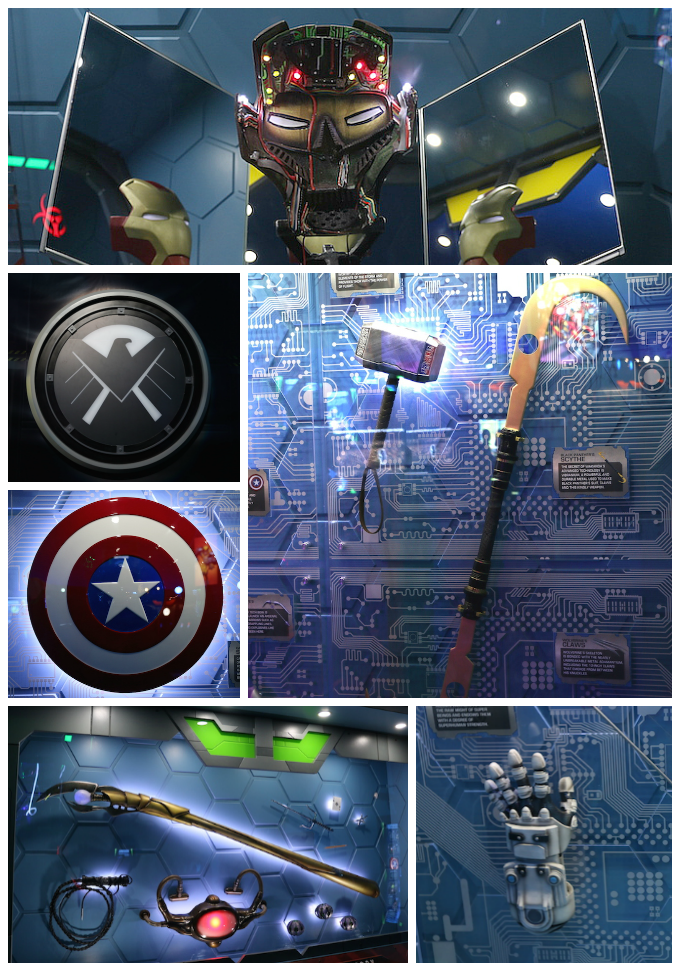 Marvel Props Collage