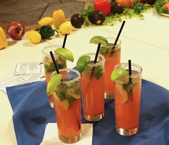 cocktails for lunch at Sheraton