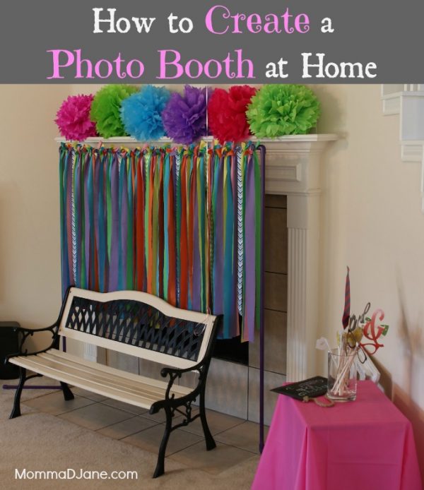 How to Create a Photo Booth at Home Life. Family. Joy