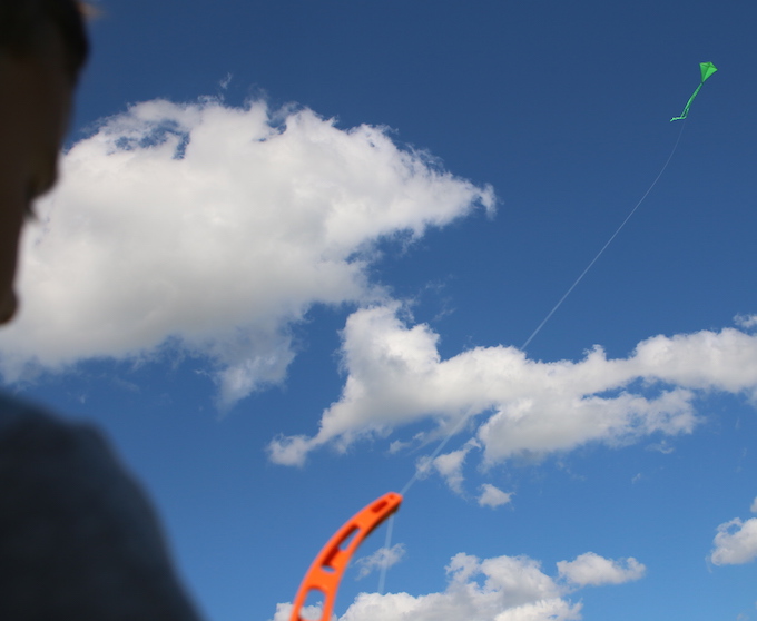Castakite for easy kite flying