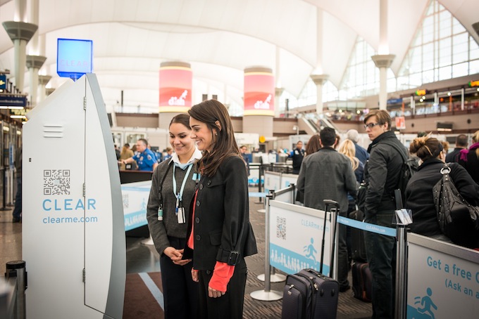 Skip lines at airport with CLEAR