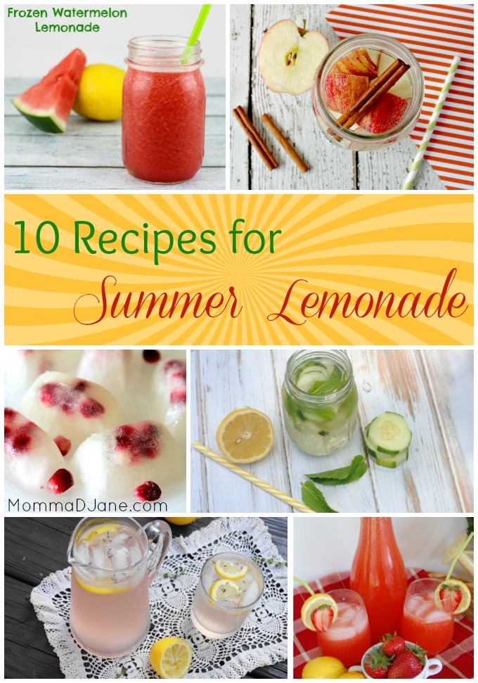 10 Fresh Summer Lemonade Recipes