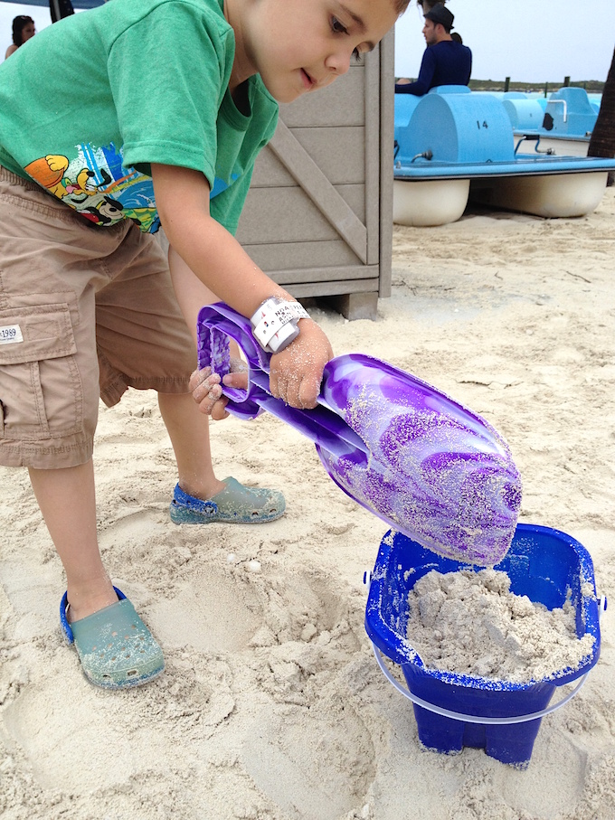 Disney Castaway Cay Sand Bucket