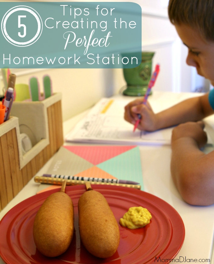 5 Tips for Creating the Perfect Homework Station