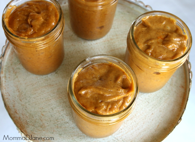 bake pumpkin bread in jars