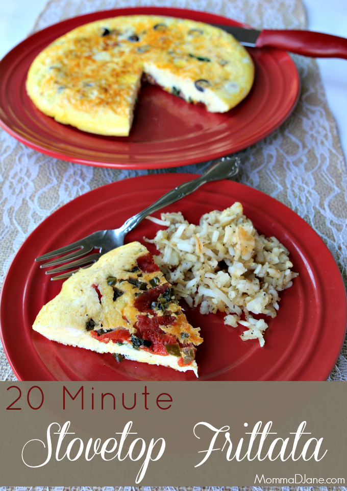 20 Minute Stovetop Frittata