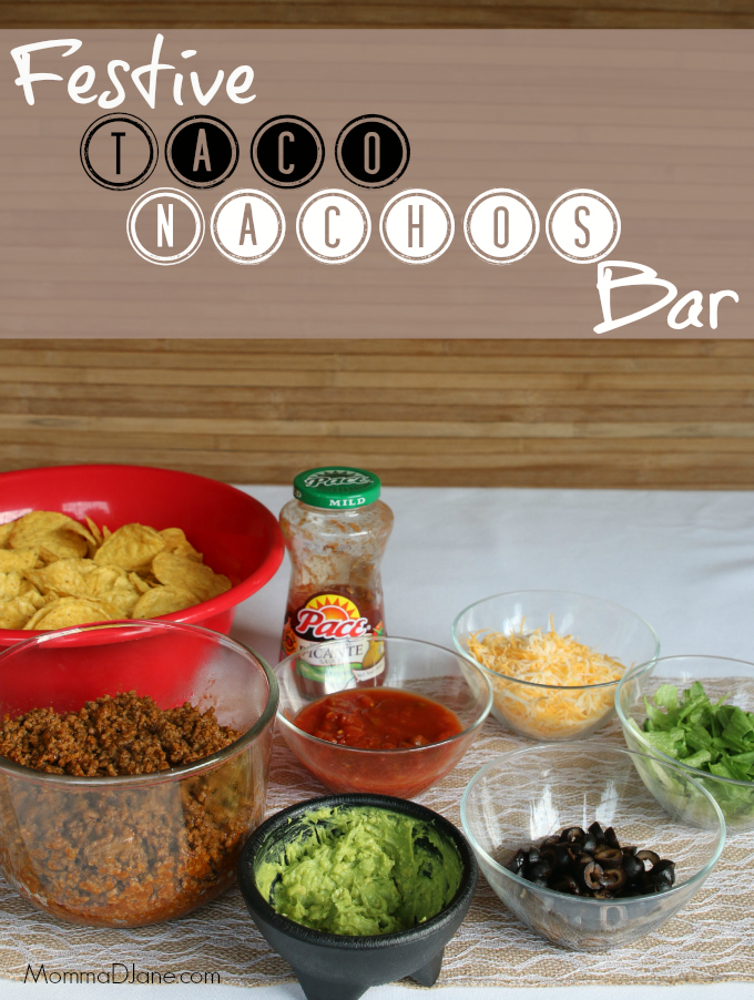 Festive Taco Nachos Bar