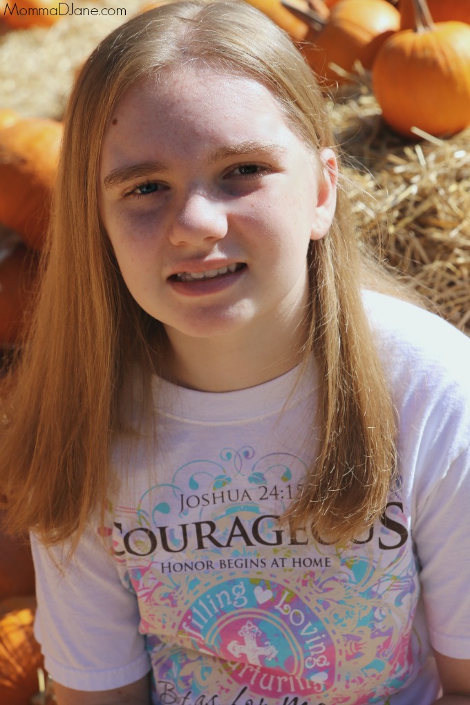 Gabby at Pumpkin Patch