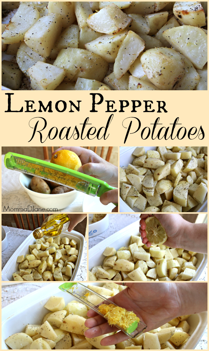 Lemon Pepper Roasted Potatoes