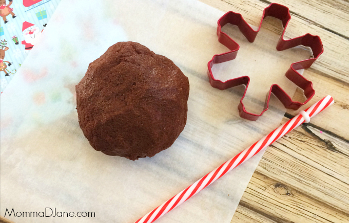 cinnamon snowflake ornament dough