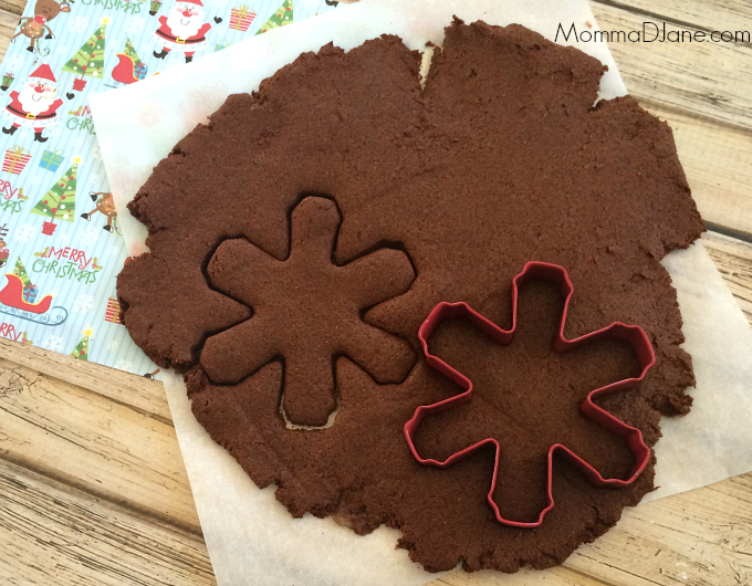 snowflake cookie cutter ornament