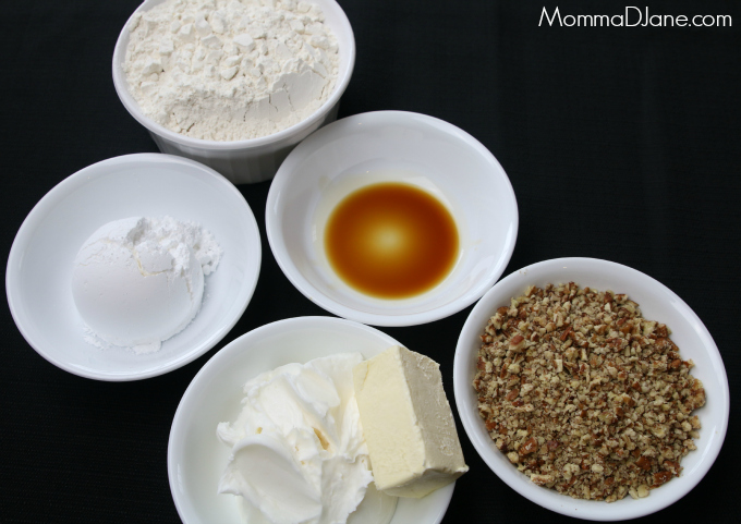 Snowball Cookie Ingredients