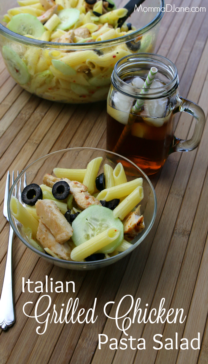 Italian Grilled Chicken Pasta Salad Recipe