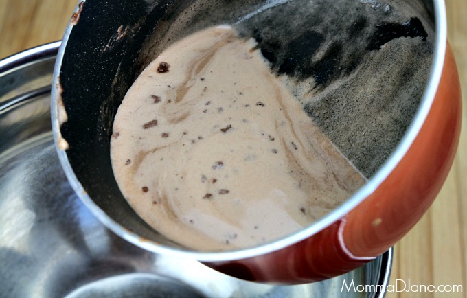 melt chocolate mix