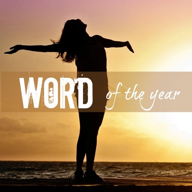 Word of the Year – one word to focus on during 2016