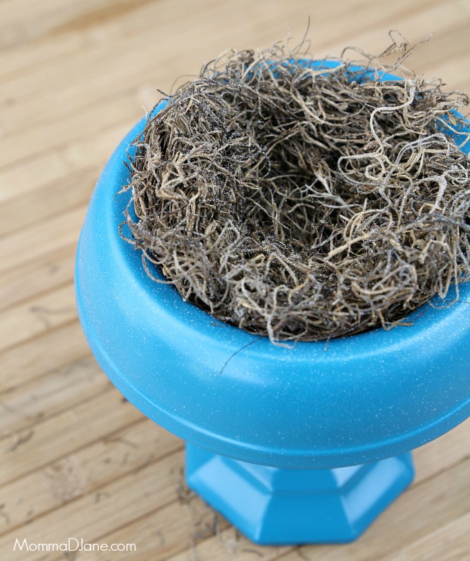 add bird nest to stand