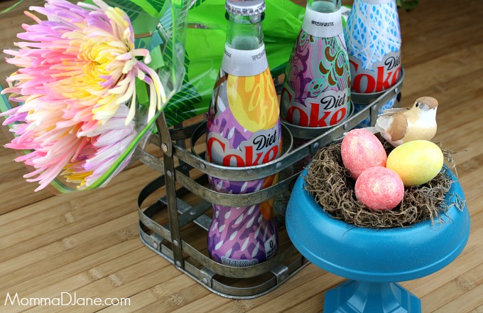 frugal spring centerpiece supplies