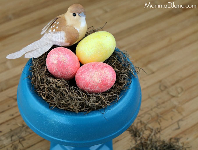 Frugal DIY Spring Centerpiece