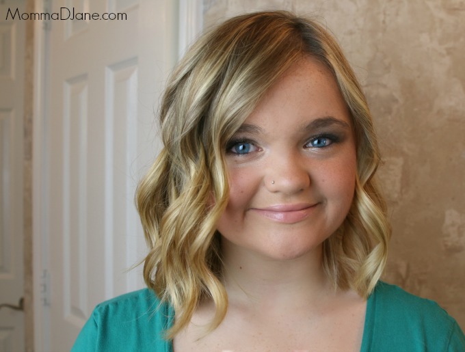 Beach Wave Hairstyle Front