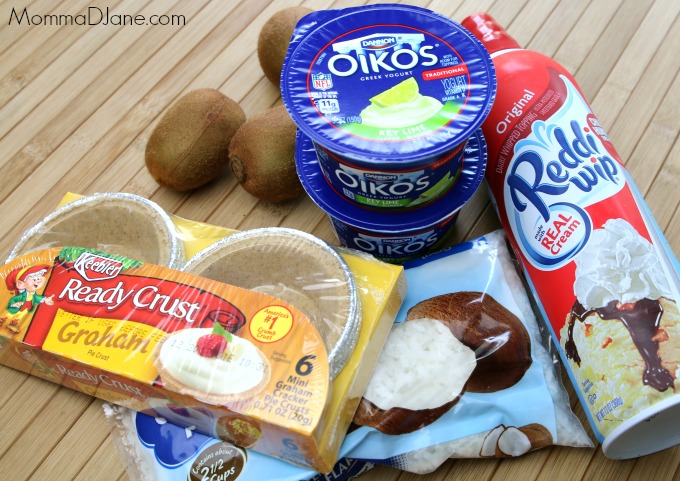 Kiwi Coconut Key Lime Pie Ingredients