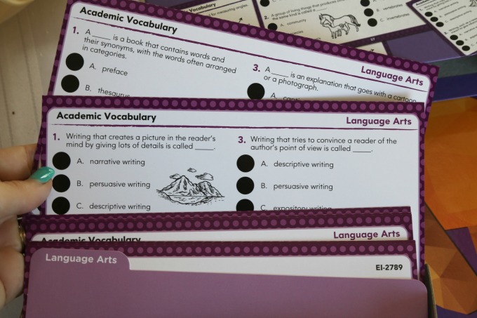 Academic Learning Cards