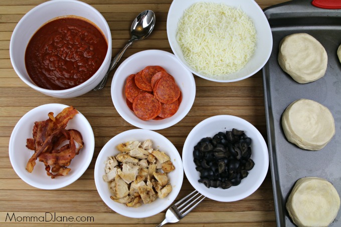 Biscuit Pizza Ingredients