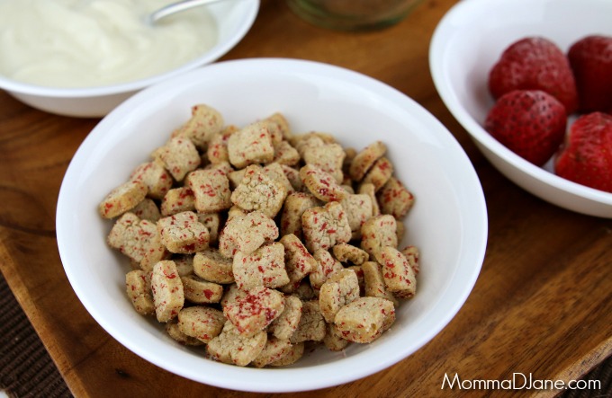 Tiny Toast Strawberry Cereal