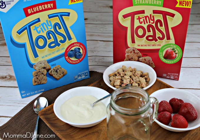 Tiny Toast Yogurt Parfait Ingredients
