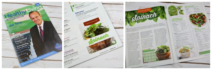 Healthy Living Spinach recipes