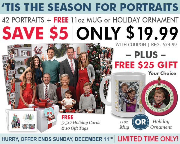 Christmas Photos with Portrait Innovations