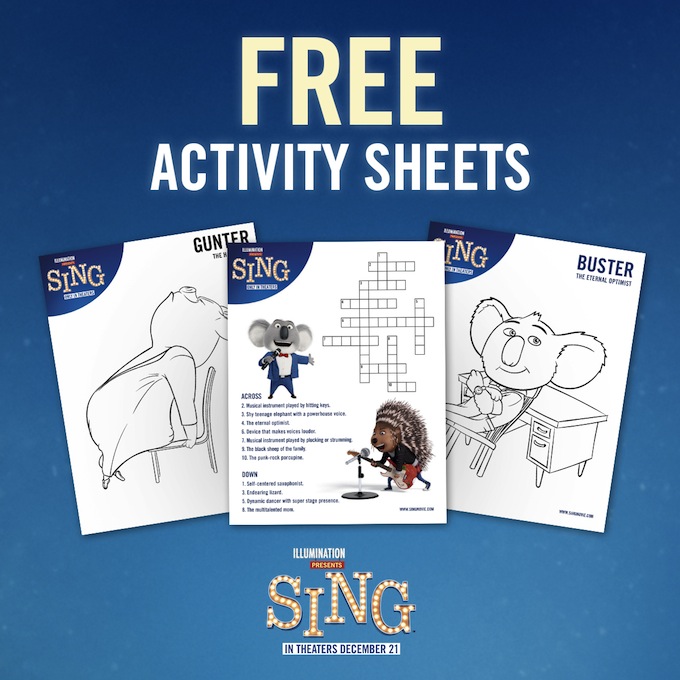 sing_activitysheets