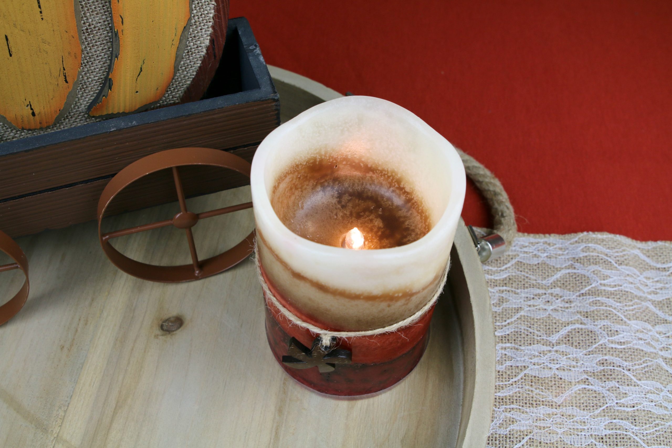 battery candle Life. Family. Joy