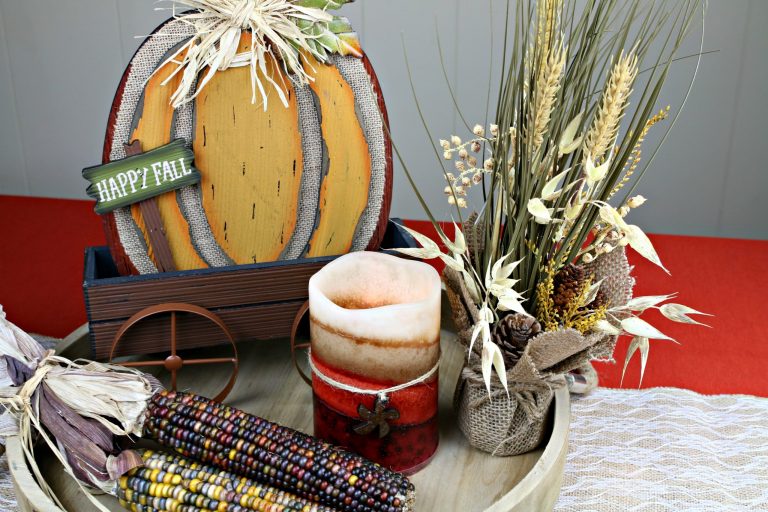 Fall Table Centerpiece from At Home
